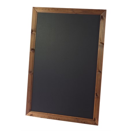 Framed Blackboard Oak Finish 936mm x 636mm